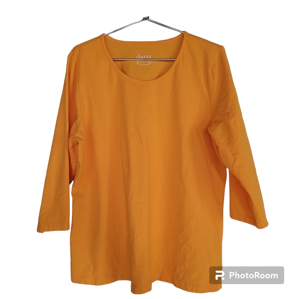 D&Co. Essentials Marigold Top